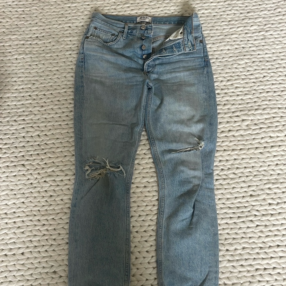 Agolde High Waist Riley Jean